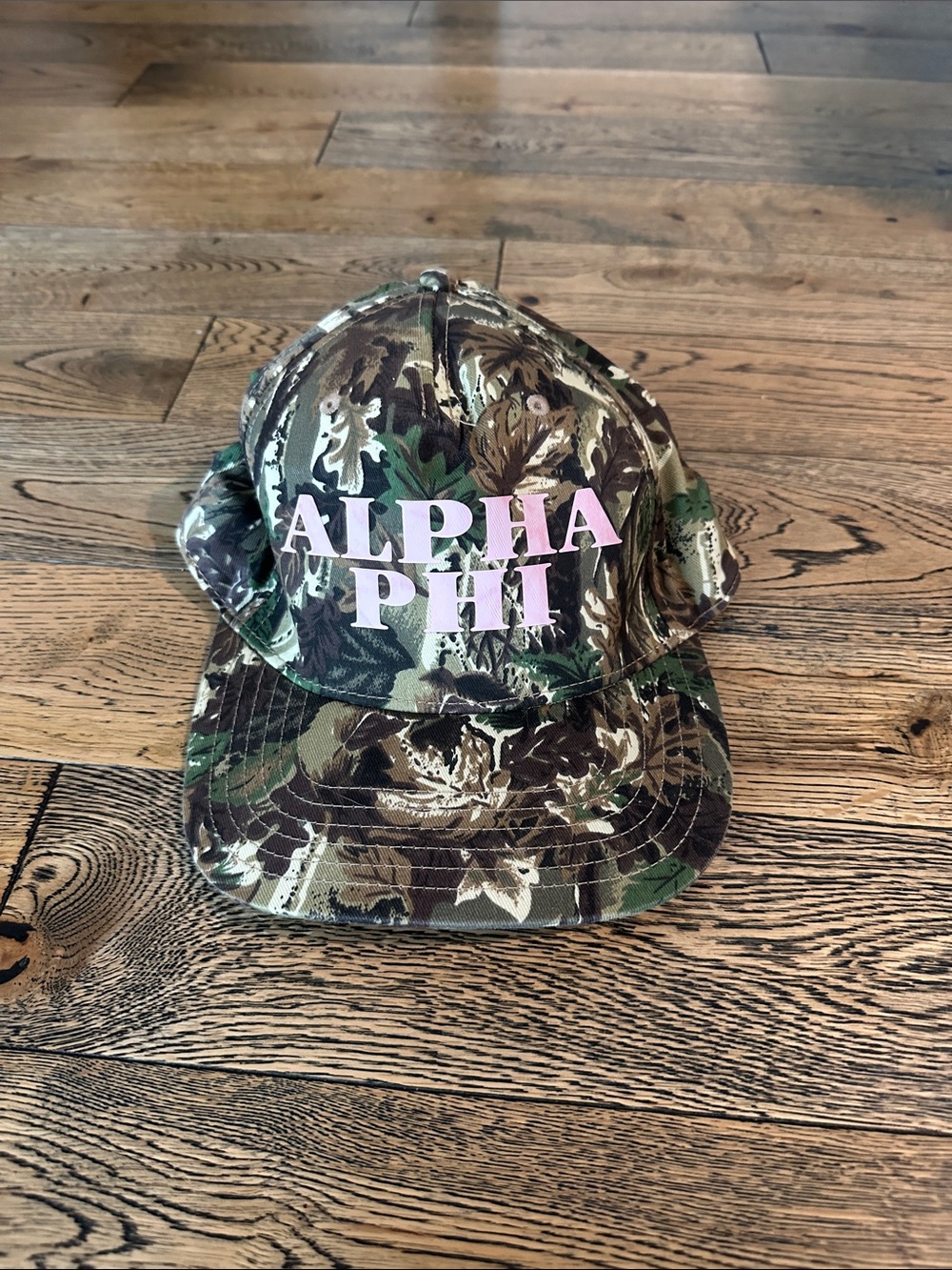 Camo Baseball Cap - Green Camouflage Women’s Hat